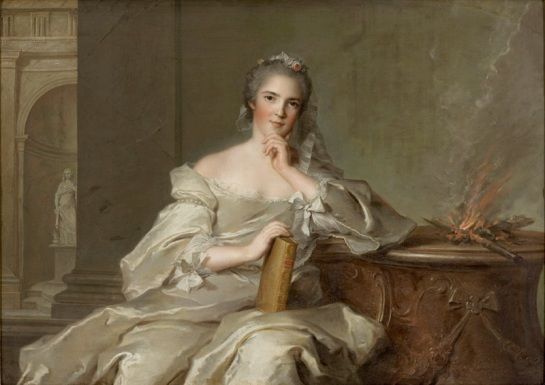 Anne Henriette als "Das Feuer" (1751, Jean-Marc Nattier) 