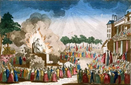 "Das Fest des H&ouml;chsten Wesens" in den Tuilerien