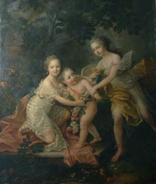 Louise Henriettes Kinder um 1755 (François-Hubert Drouais)