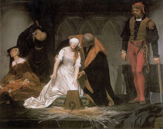 The Execution of Lady Jane Grey, 1833
