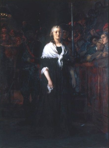 Marie Antoinette vor dem Revolutionstribunal, 1851